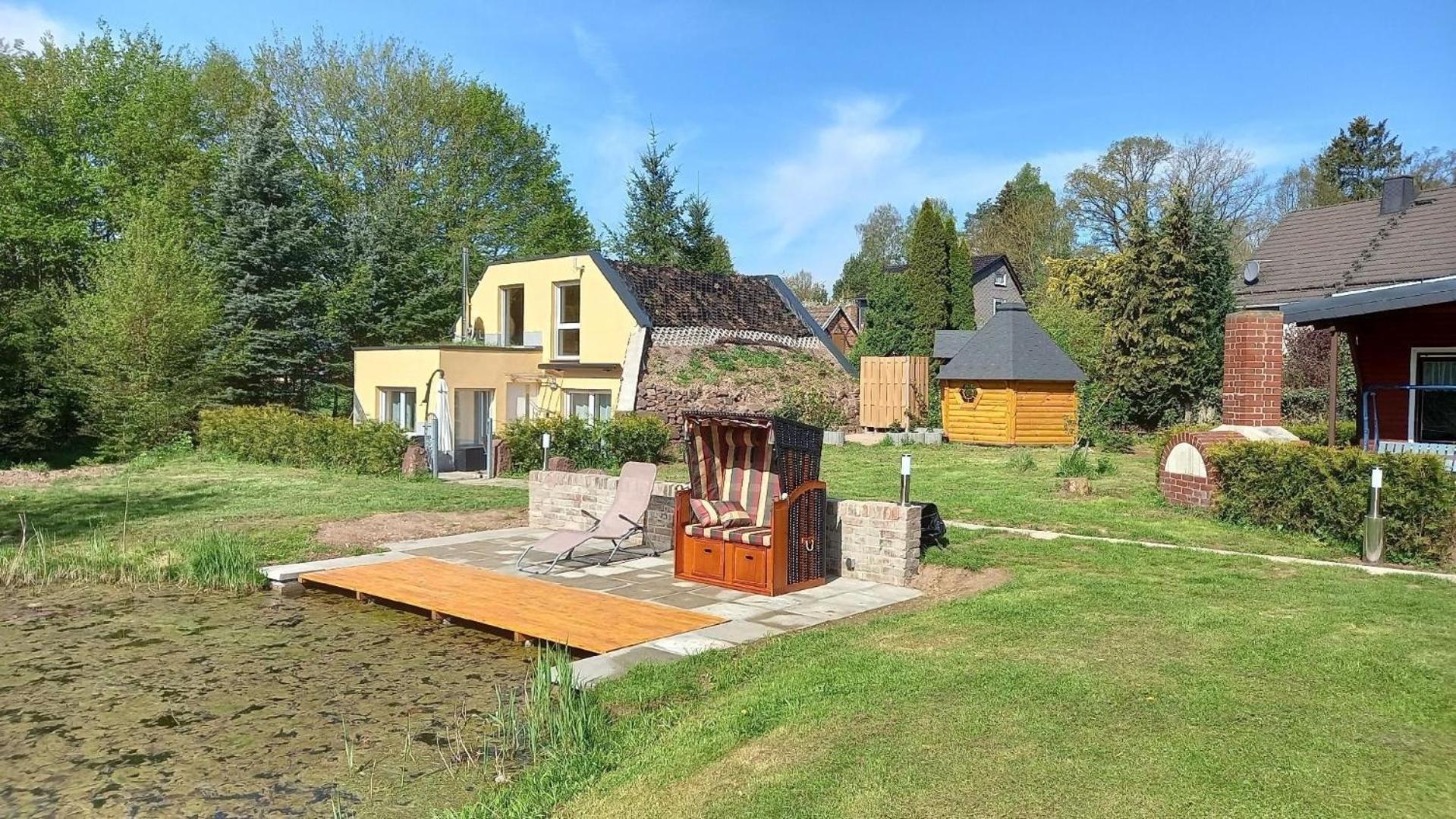 Ferienhaus In Krimderode Mit Grill, Whirlpool Und Terrasse Нордхаузен Экстерьер фото