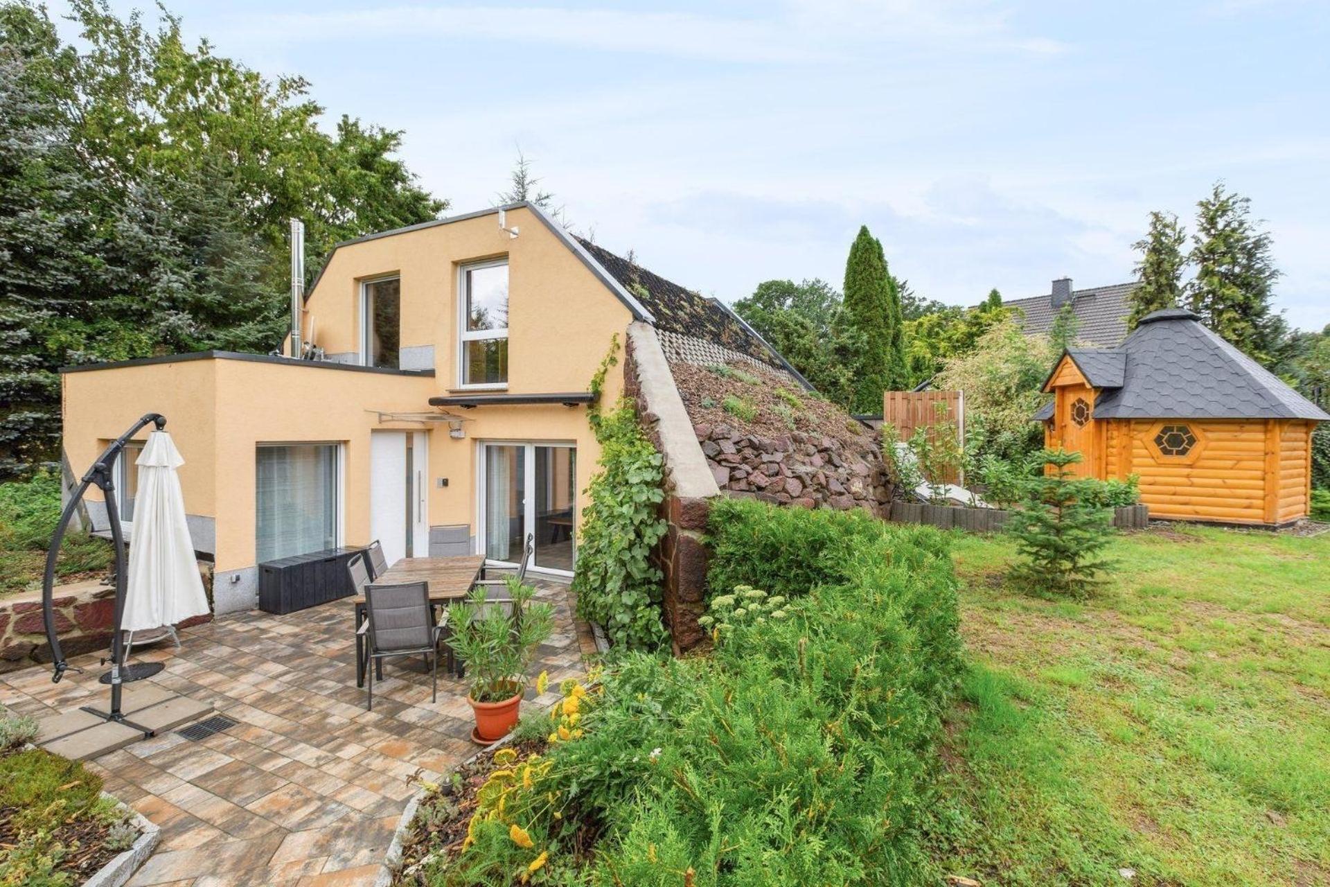 Ferienhaus In Krimderode Mit Grill, Whirlpool Und Terrasse Нордхаузен Экстерьер фото