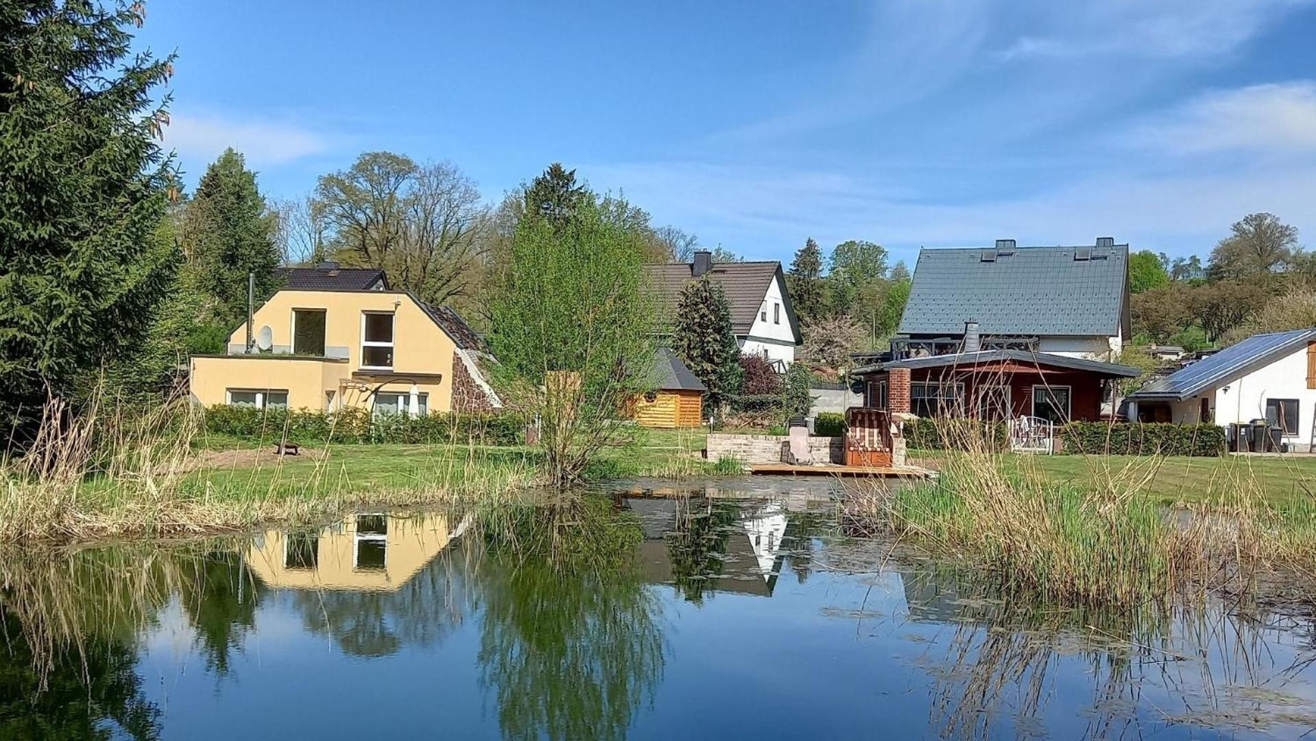 Ferienhaus In Krimderode Mit Grill, Whirlpool Und Terrasse Нордхаузен Экстерьер фото