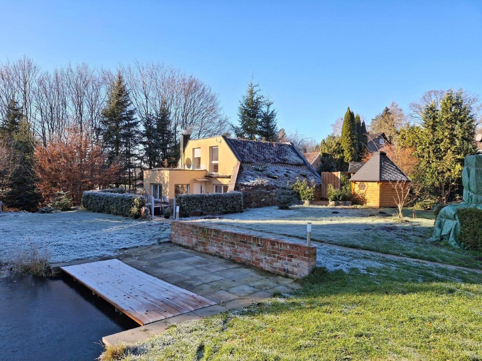 Ferienhaus In Krimderode Mit Grill, Whirlpool Und Terrasse Нордхаузен Экстерьер фото